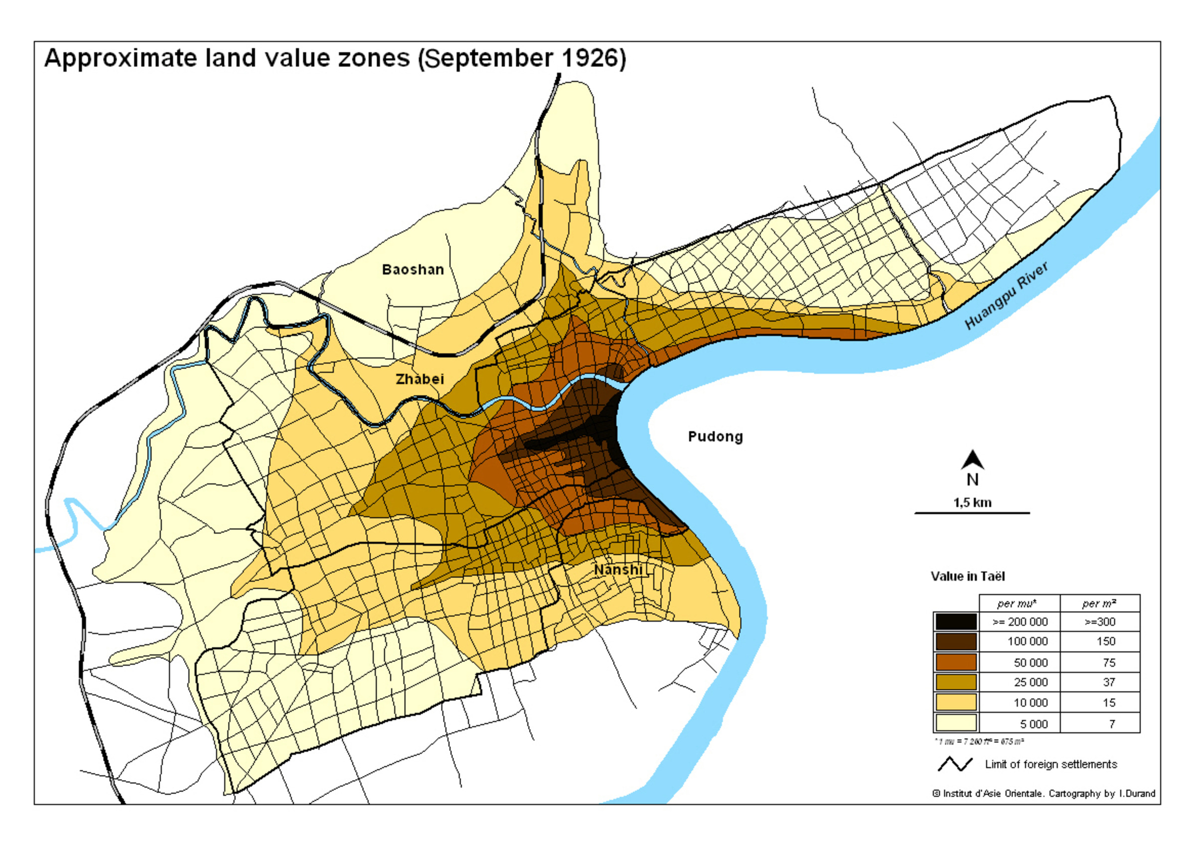 Resultado de imagem para land value map city